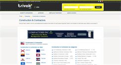 Desktop Screenshot of construction.trivok.com