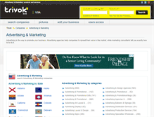 Tablet Screenshot of marketing.trivok.com