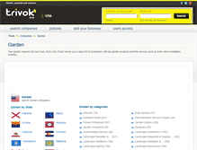Tablet Screenshot of garden.trivok.com